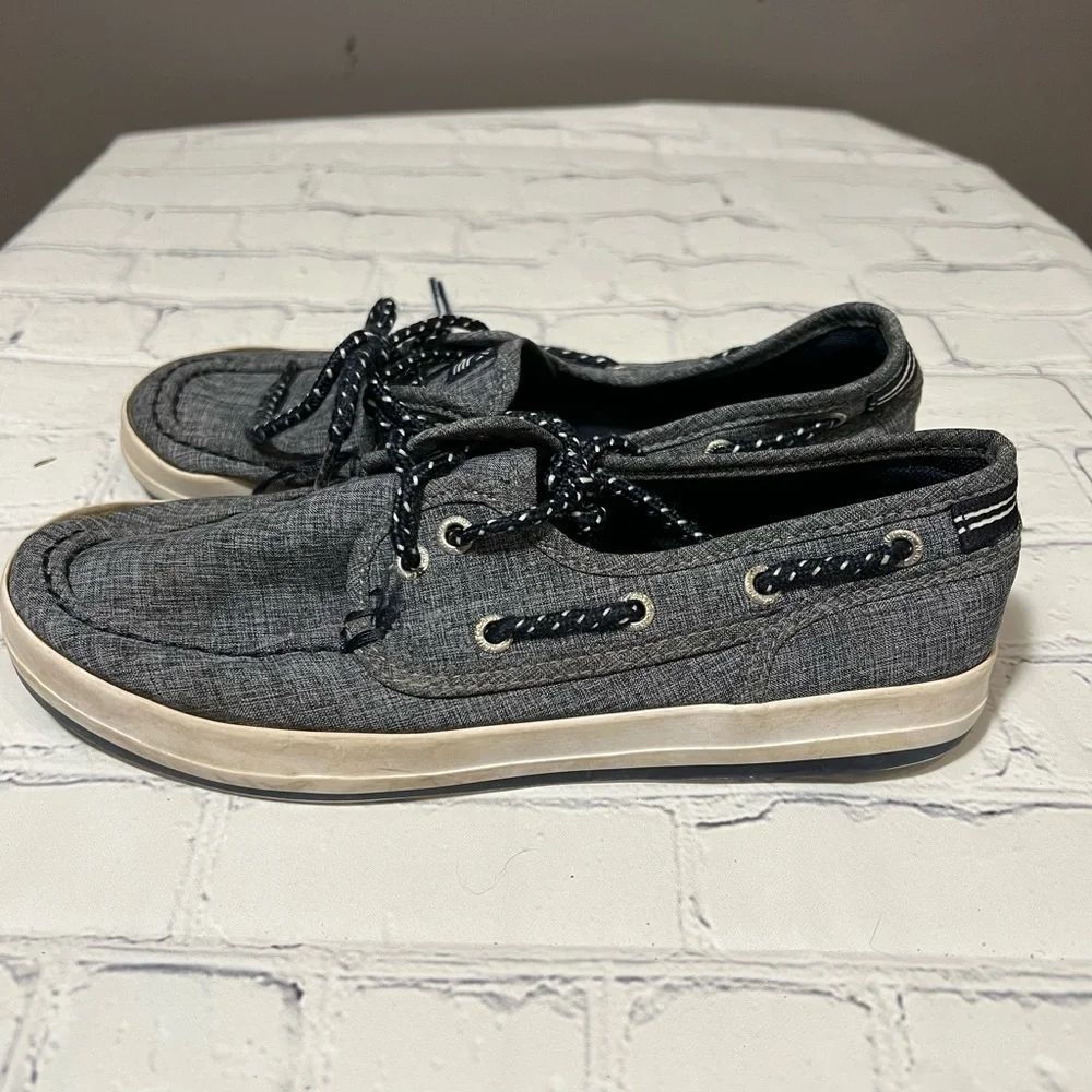 Girls' Nautica Boat Shoes, Size 4